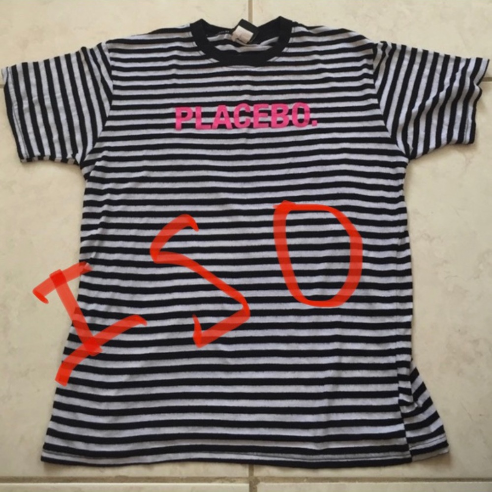 Placebo black and white striped. IN SEARCH OF